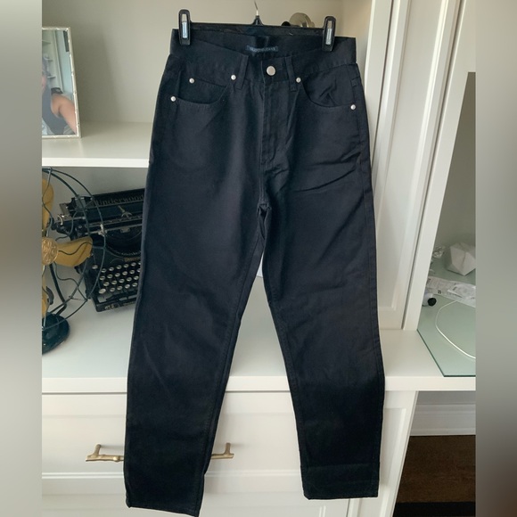 VALENTINO GARAVANI Straight Leg Black Jeans Women’s Size 28 BRAND NEW CONDITION - Picture 15 of 16